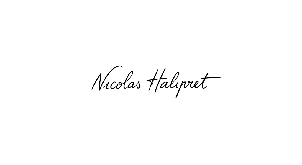Signature de Nicolas Halipret